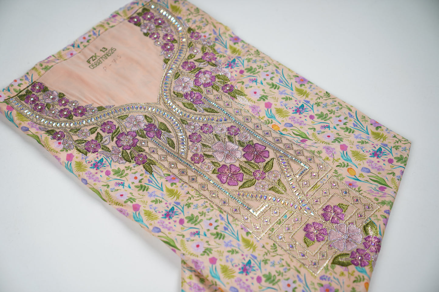 Jardin Lilas | Spring Garden Lilac Embroidered Dress