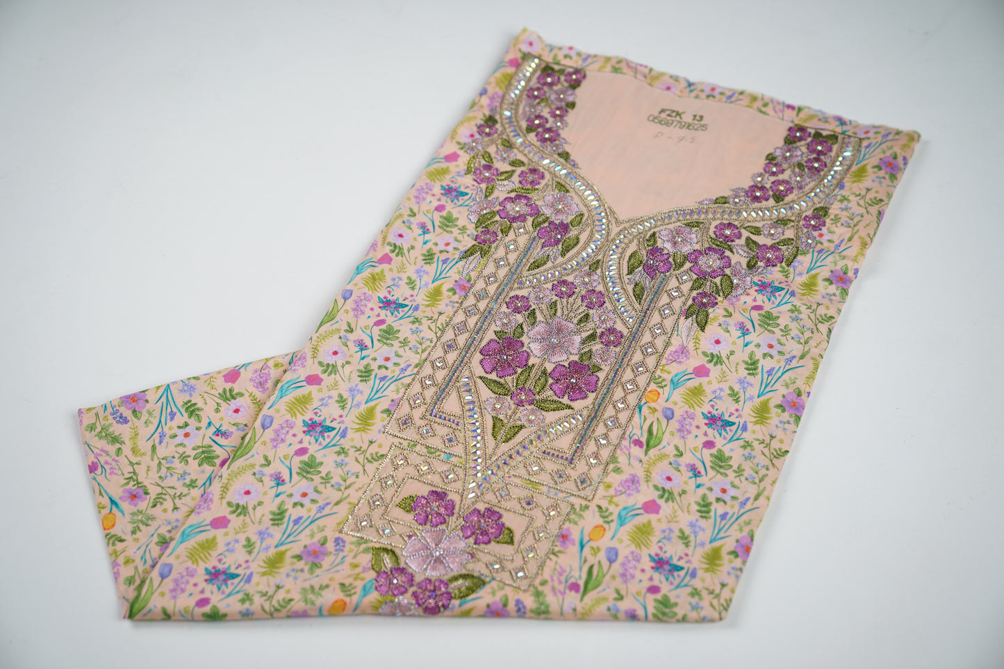 Jardin Lilas | Spring Garden Lilac Embroidered Dress