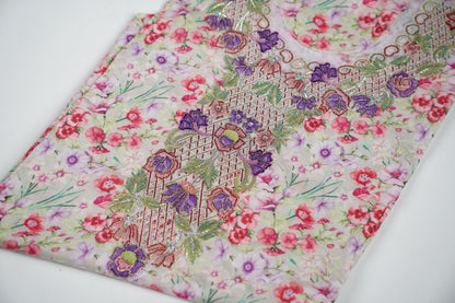 Bel Jardin Amoureux | Lilac and  Pink Floral